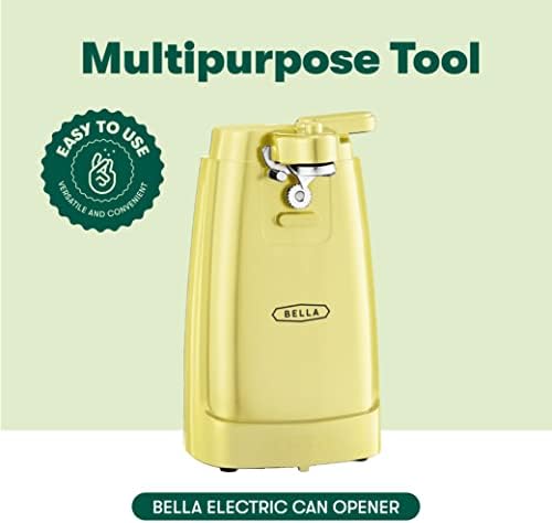 Bella Electric Can Opener Knife Sharpener Must-Have Kitchen Gadget