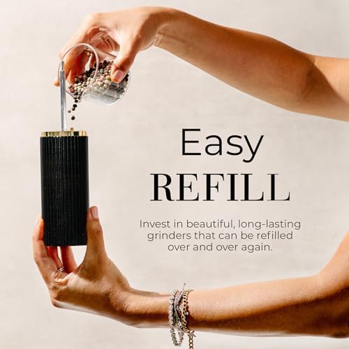 Elevate Your Kitchen with Masterful Salt and Pepper Grinders
