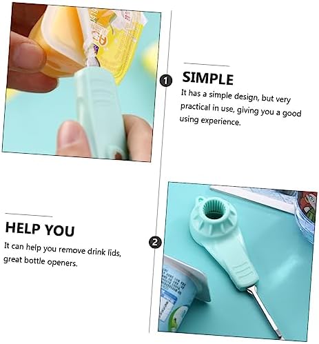 SHOWERORO Sky-Blue Electric Bottle Opener withMultiple Functions