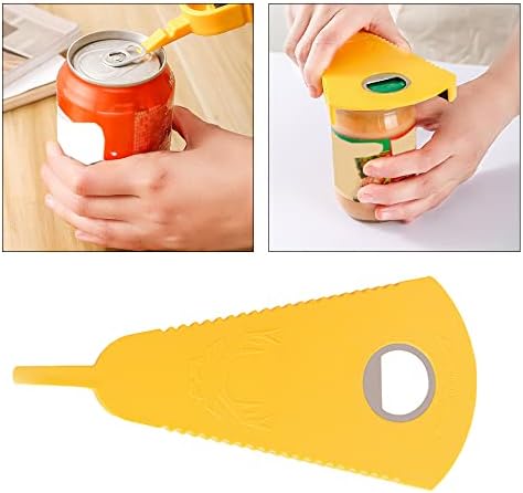 Sturdy Jar Opener with V-Shape Grip for Home Office