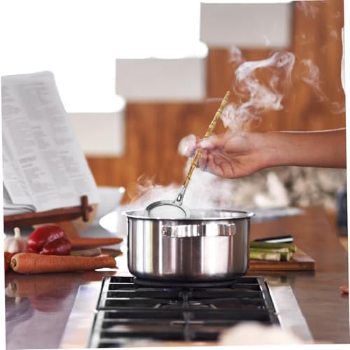 Multi-functional Strainer with Bamboo Handle