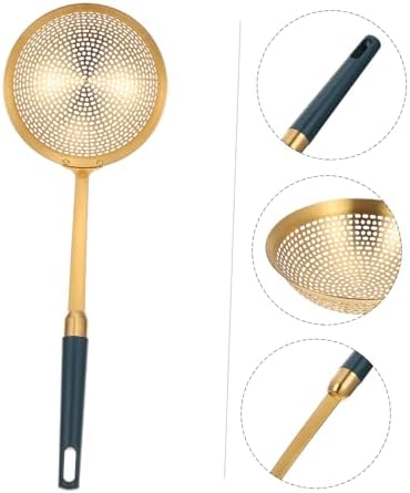 Garneck Dangling Strainer Spoon Stainless Steel Skimmer