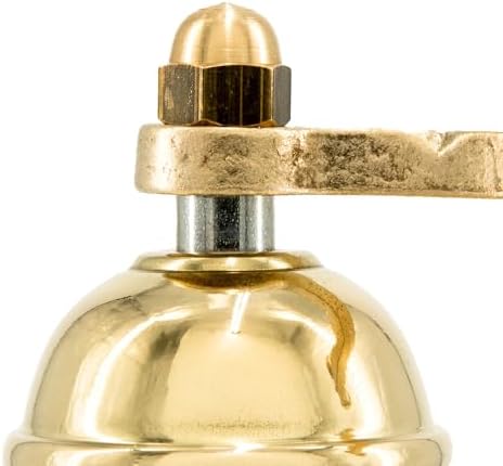 The Original European Mill Brass 8-Inch Pepper