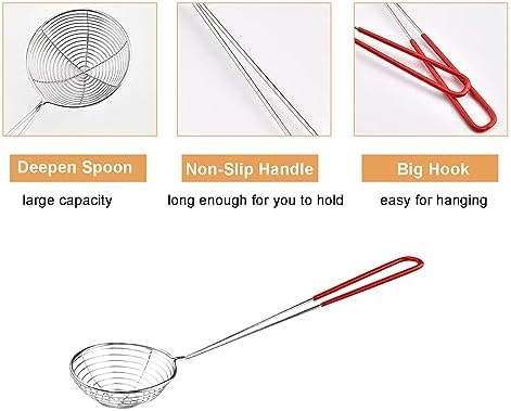 Ragyzity Hot Pot Strainer Spoons