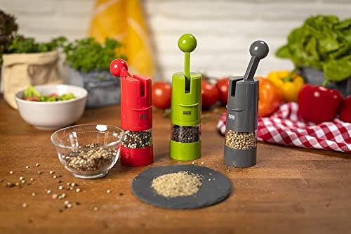 Adjustable Ratchet grinder Kuhn Rikon Red