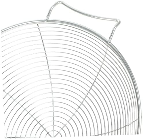 Luxshiny 304 Stainless Steel Mesh Strainer with Wooden Handle Kitchen Colander