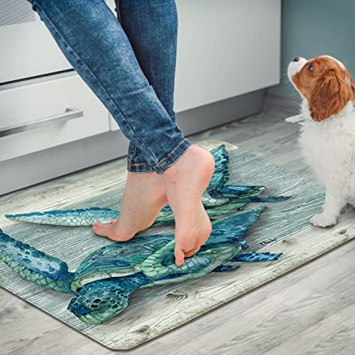 Experience Ultimate Comfort with CounterArt Northpoint Turtles Mat