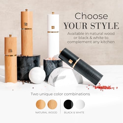 Elevate Your Kitchen with Masterful Salt and Pepper Grinders
