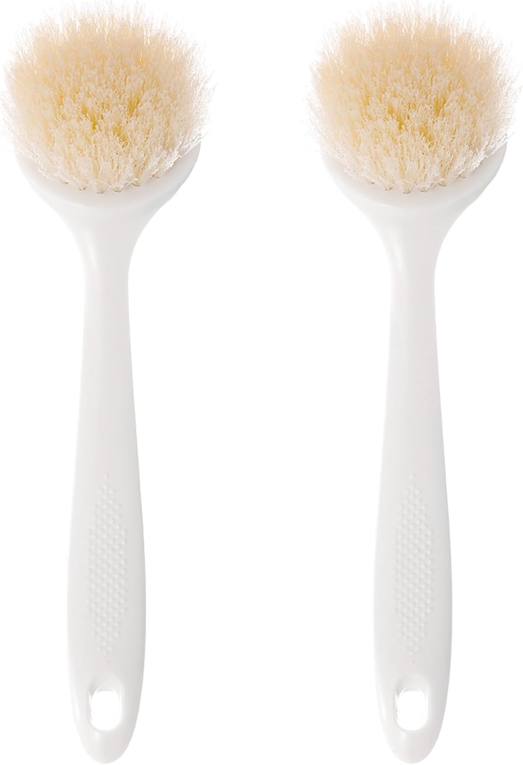2-Pot Cleaning DishBrush Set with Handle