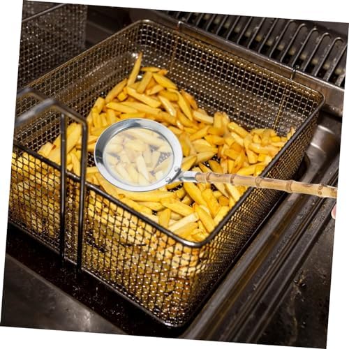 304 Stainless Steel Colander with Handle for Kitchen Use
