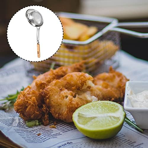 Uonlytech Colander Ergonomic Kitchen Tool Prevent Spills Easy Handling
