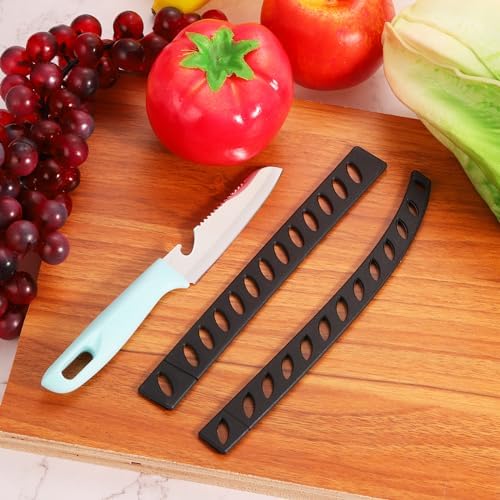 pane-30Pcs Plastic Kitchen Knife Guards