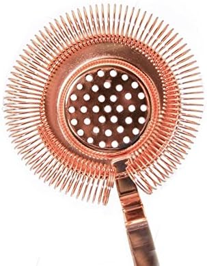 BarConic No Prong Strainer Effortlessly Refine Your Cocktails with Timeless Beauty