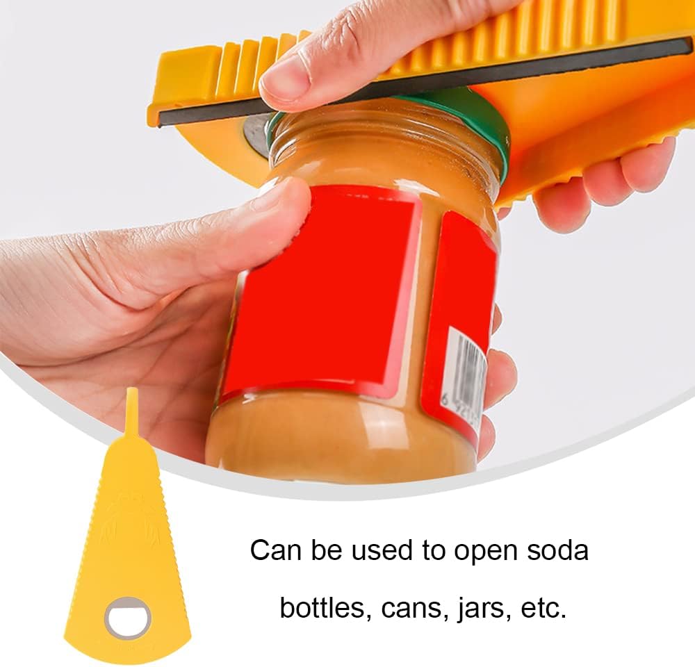 Sturdy Jar Opener with V-Shape Grip for Home Office