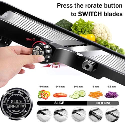 Masthome Adjustable Mandoline Slicer