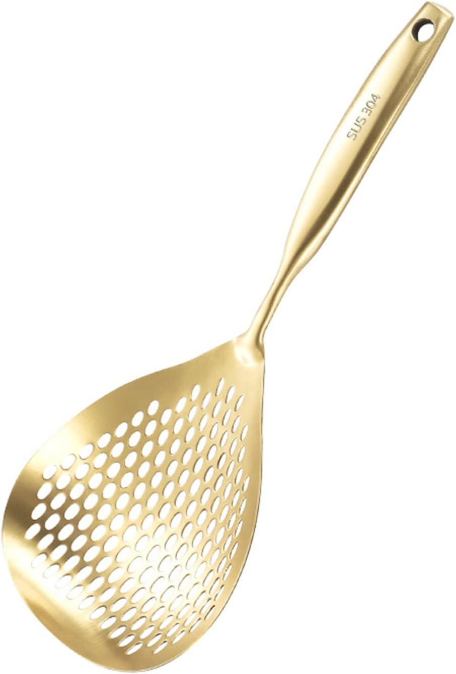 Hurricane LEVER 304 Stainless Steel Cooking Skimmer with Hollow Handle