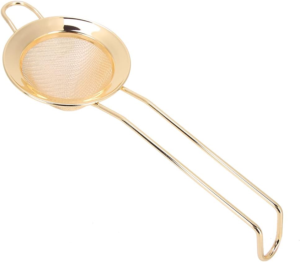 Cocktail Fine Strainer Stainless Steel Cone Shape Bar Accessories
