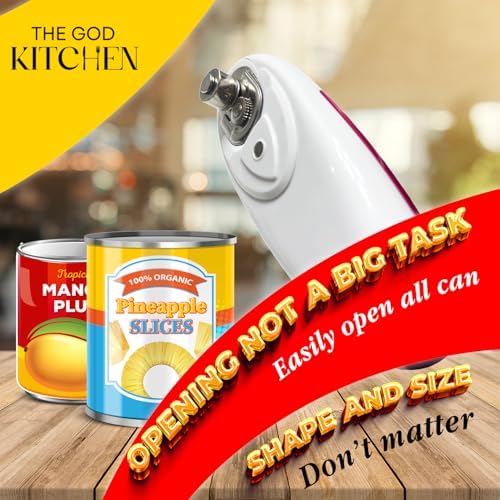 THE GOD KITCHENSmooth Edge Electric Can Opener