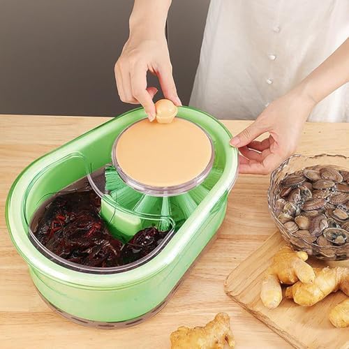 Fast Portable Fruit Washer with Strainer