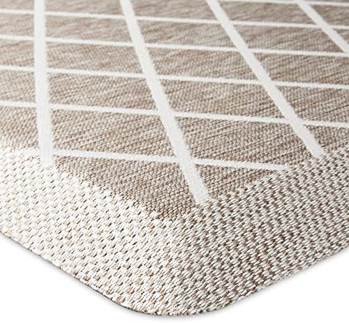 Martha Stewart Miles Modern Diamond Anti-Fatigue Air-Infused Comfort Mat