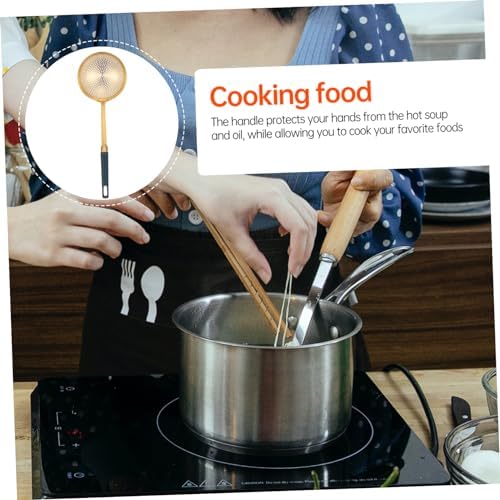 Stainless Steel Colander Skimmer Spoon Perfect for Cooking and Serving