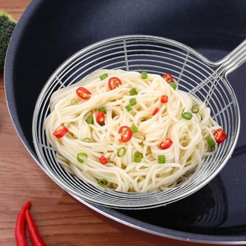 Aracoware Wire Kitchen Skimmer Spider Strainer Stainless Steel Food Colander