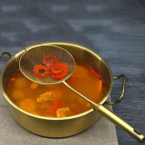 Premium Kitchen Strainer Easy-to-Use Mesh-Colander for Hot Pots Pasta