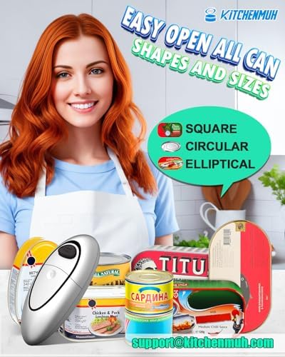 Effortless Can Opener for Seniors