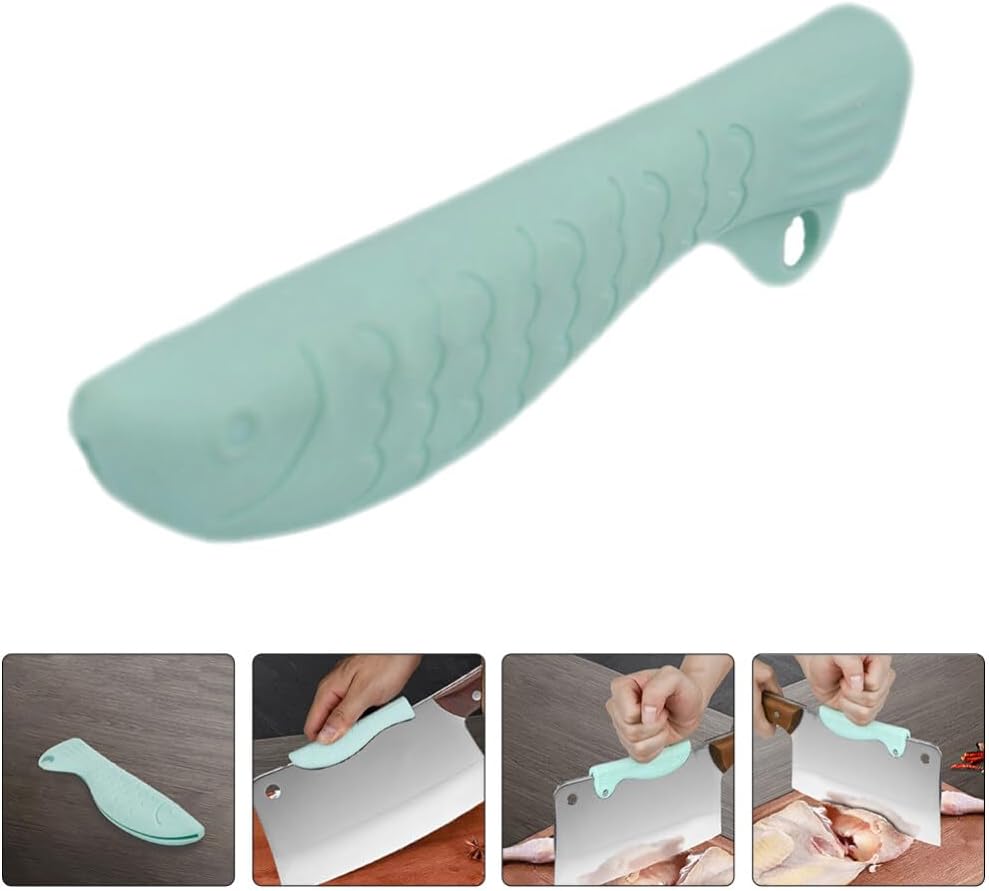 Alipis 2-Piece Silicone Knife Guards Kitchen Protectors