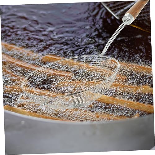 Cabilock Stainless Steel Skimmer Ladle 304 Mesh Strainer
