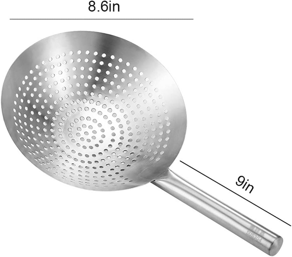 Durable Skimmer Spoon - Stainless Steel Kitchen Tool