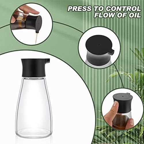 High-Quality Glass Soy Sauce Dispenser Set for Kitchen Use