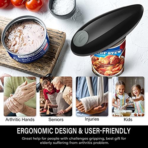 Achieve Smooth Can Openings - Electric Can Opener for Seniors