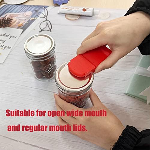 Your Easy Jar Key Opener Red Jar Opener for Canning Mason Jars