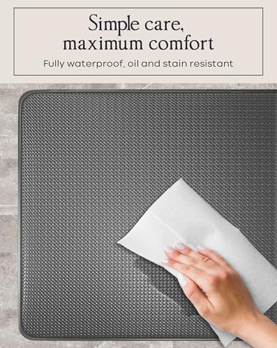 Homergy Anti Fatigue Kitchen Mats Set 2