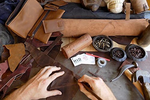 Rustic Leather Knife Roll Bag