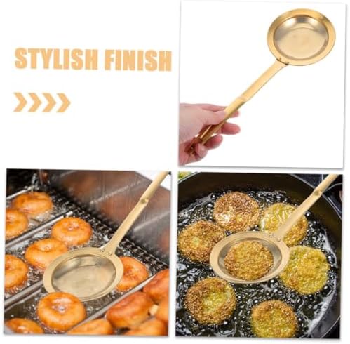 Stainless Steel Skimming Spoon Set for Cooking Grease Strain