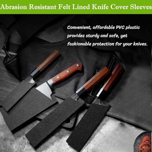 BLIRITEL 2 PCS Knife Sheath Universal Kitchen Knife Covers