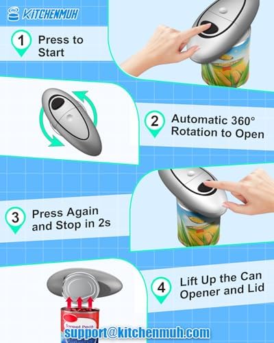 Effortless Can Opener for Seniors