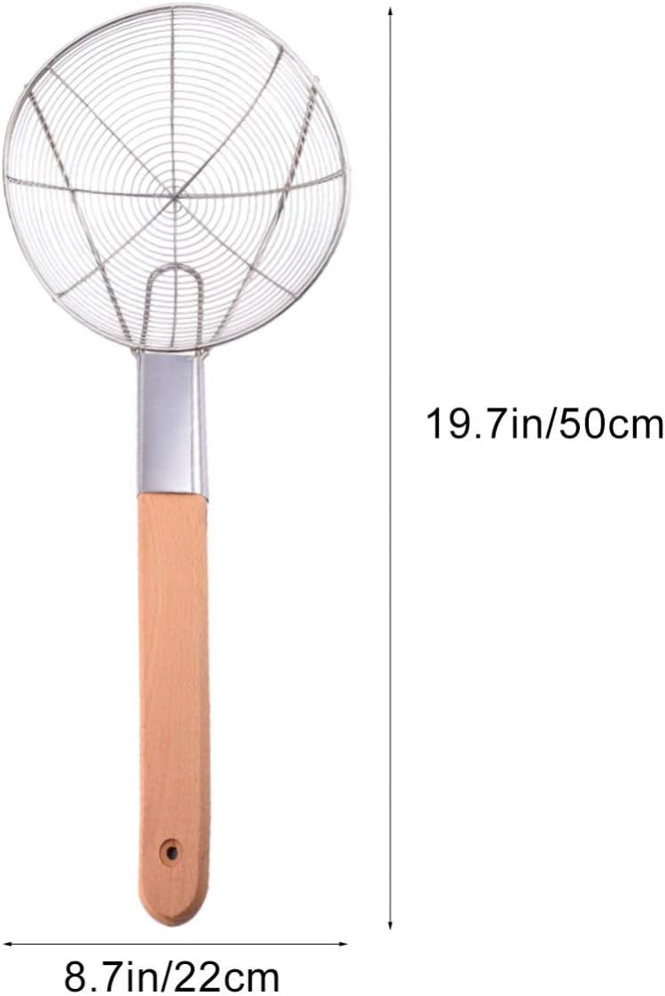 Hemoton Fried Food Basketpered Skimmer Set