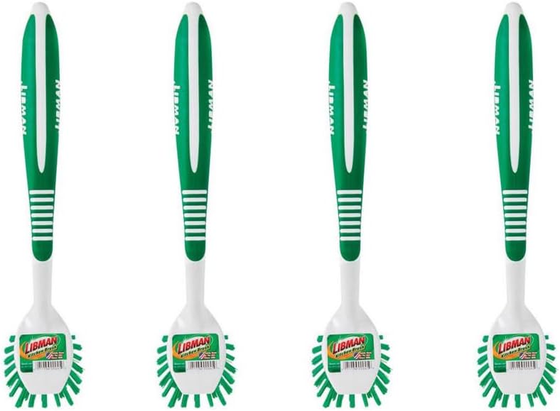Brand-New Libman Kitchen Brush WScrapper