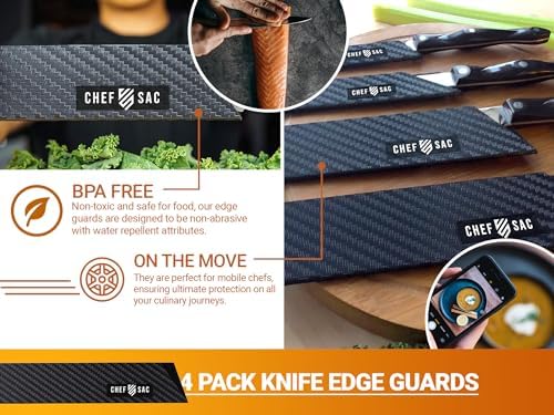 Chef Sac Knife Edge Guards