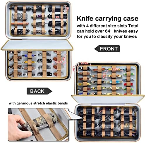Boobowl Butterfly Knife Display Case for Pocket Knives