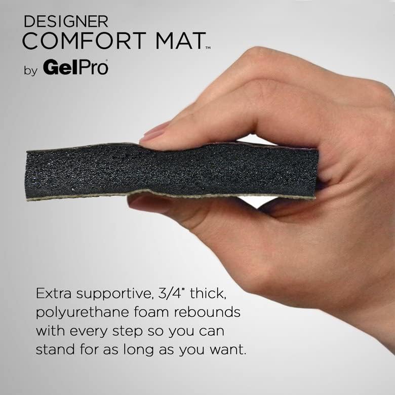 Sturdy Anti-Fatigue Kitchen Mat for Standing by GelPro