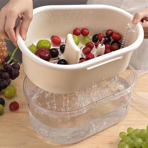 Fruit and Vegetable Washer - Multi-Functional Kitchen Tool for Fresh Produce