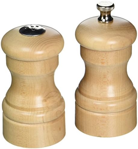 4-Inch Capstan Pepper Mill Salt Shaker Set