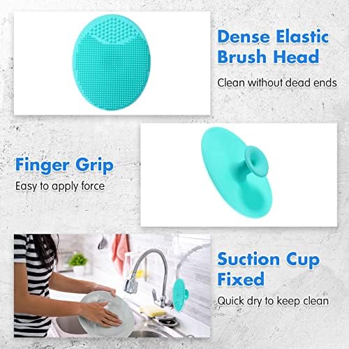 Ergonomic Vegetable Brush Set for More Efficiently