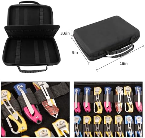 QEES 62 Slot Knife Display Case
