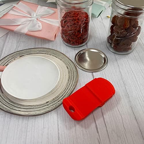 Your Easy Jar Key Opener Red Jar Opener for Canning Mason Jars