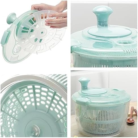 Vansza Salad Dryer Spinner - 10 Second Fruit Veggie Washer